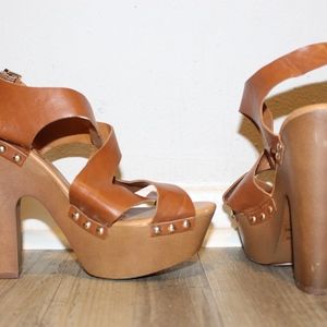 Brown Summer Heels